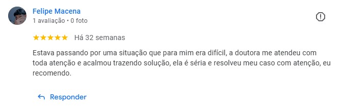 Testemunho cliente divórcio - Advogado família especialista São Paulo SP